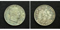 2 Lira 義大利王國 (拿破崙時代) (1805 - 1814) 銀 拿破仑一世(1769 - 1821)