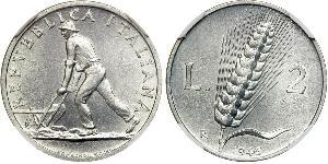 2 Lira 意大利 铝 