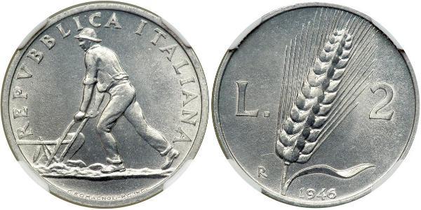 2 Lira 意大利 铝 