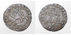 2 Maravedi Spagna Biglione Argento 
