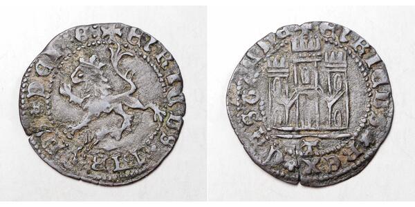 2 Maravedi Spagna Biglione Argento 