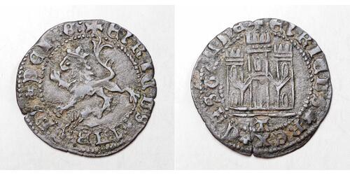 2 Maravedi Spanien Billon Silber 