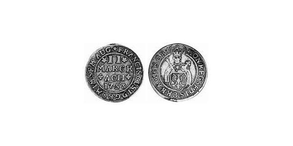 2 Marck null Срібло Francis I, Holy Roman Emperor (1708-1765)