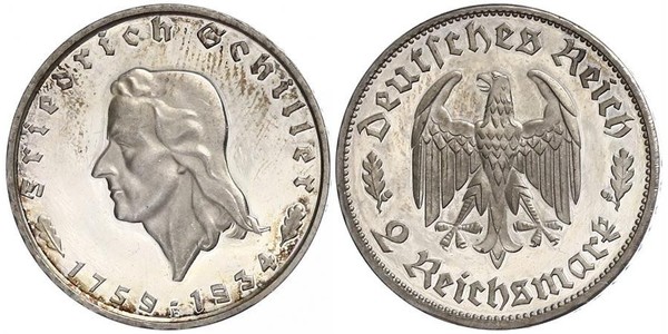 2 Mark Troisième Reich (1933-1945) Argent 