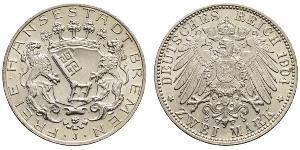 2 Mark Brema (stato) Argento 