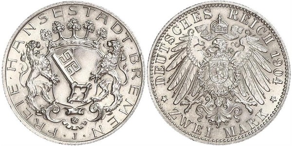 2 Mark Brema (stato) Argento 