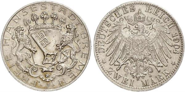 2 Mark Brema (stato) Argento 