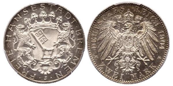 2 Mark Brema (stato) Argento 