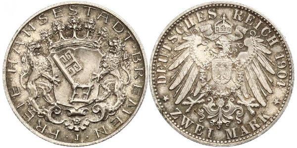 2 Mark Brema (stato) Argento 