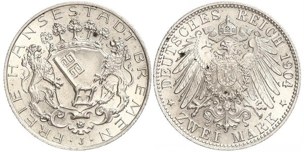 2 Mark Brema (stato) Argento 
