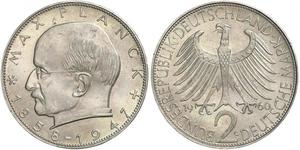 2 Mark Germania Ovest (1949-1990) Argento 