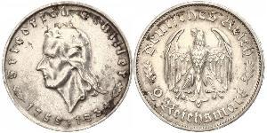 2 Mark Germania nazista (1933-1945) Argento 