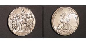 2 Mark Regno di Prussia (1701-1918) Argento 