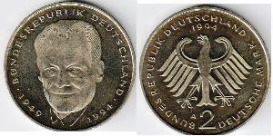 2 Mark Germany Copper/Nickel 