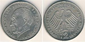 2 Mark West Germany (1949-1990) Copper/Nickel 