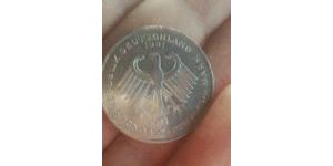 2 Mark Geschichte der Bundesrepublik Deutschland (1949-1990) Kupfer/Nickel 