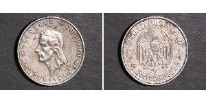 2 Mark Alemania nazi (1933-1945) Plata 