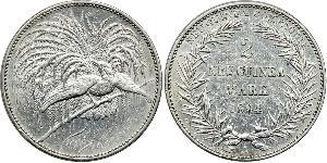 2 Mark Nueva Guinea Plata 