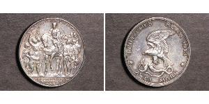 2 Mark Reino de Prusia (1701-1918) Plata 