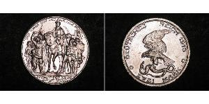 2 Mark Reino de Prusia (1701-1918) Plata 