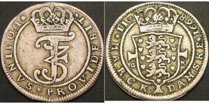 2 Mark Dänemark Silber 