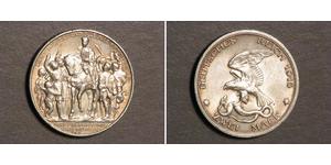 2 Mark Königreich Preußen (1701-1918) Silber 