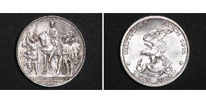 2 Mark Königreich Preußen (1701-1918) Silber 