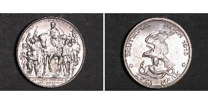 2 Mark Königreich Preußen (1701-1918) Silber 