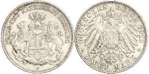 2 Mark Hamburg / Germany Silver 