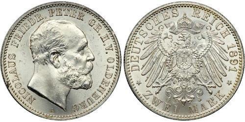 2 Mark States of Germany Silver 