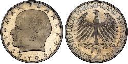 2 Mark West Germany (1949-1990) Silver 