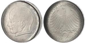 2 Mark West Germany (1949-1990) Silver 