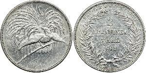 2 Mark New Guinea 銀 