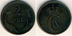 2 Ore Denmark Bronze 