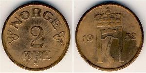 2 Ore Norvège Bronze 