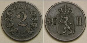 2 Ore Norway Bronze 