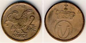 2 Ore Norway Bronze 