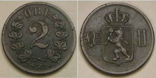 2 Ore Norway Bronze 