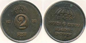 2 Ore Schweden Bronze 