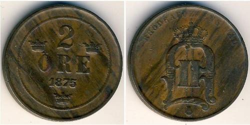 2 Ore Schweden Bronze 