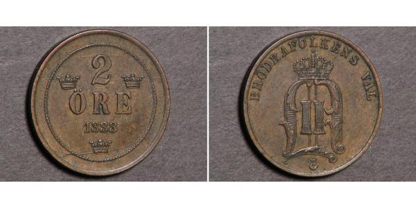 2 Ore Suède Bronze 