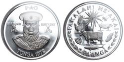 2 Paanga Tonga Argento 