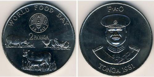 2 Paanga Tonga Copper/Nickel 