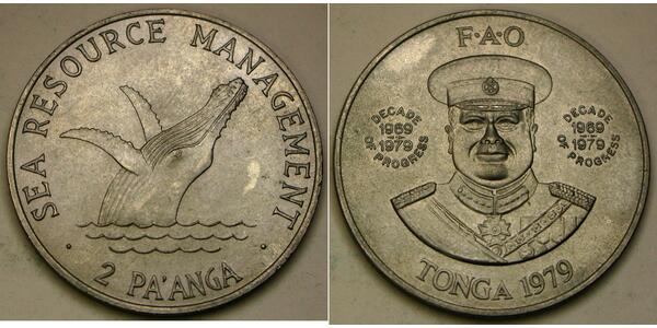 2 Paanga Tonga 銅/镍 