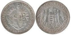 2 Pengo Hungría (1989 - ) Plata 