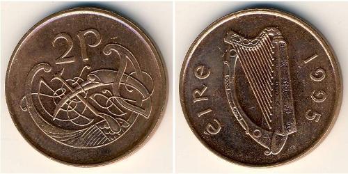 2 Penny Ireland (1922 - ) Bronze 