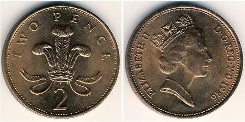 2 Penny United Kingdom Bronze 