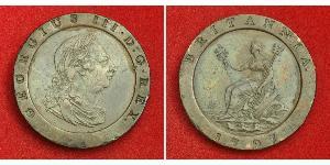 2 Penny Kingdom of Great Britain (1707-1801) Copper George III (1738-1820)