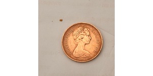 2 Penny Regno Unito (1922-) Rame Elisabetta II (1926-2022)
