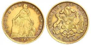 2 Peso Chile Oro 